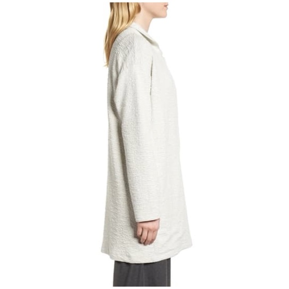Eileen Fisher Textured Tencel Kimono Jacket Medium - Picture 9 of 9